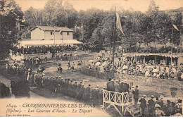 CHARBONNIERES LES BAINS - Les Courses D'Anes - Le Départ - Très Bon état - Charbonniere Les Bains