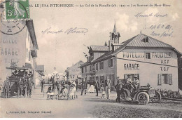 Au Col De La Faucille - Hotel De La Faucille - Sommet Du Mont Blanc - Très Bon état - Other & Unclassified