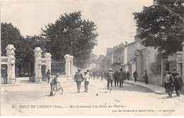 PONT DE CHERUY - Rue Grammont à La Sortie Des Ouvriers - Très Bon état - Pont-de-Chéruy