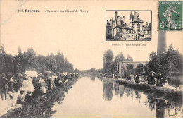 BOURGES - Pêcheurs Au Canal Du Berry - Très Bon état - Bourges