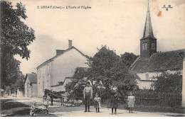 LISSAY - L'Ecole Et L'Eglise - état - Autres & Non Classés