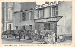 SAINT MARTIN DE RE - Hotel De La Gare - état - Saint-Martin-de-Ré