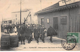 ILE DE RE - Débarquement D'un Convoi De Forçats - Très Bon état - Ile De Ré