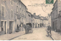 L'ISLE SUR SEREIN - Entrée Du Pays Par La Route D'Avallon - état - L'Isle Sur Serein