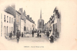 CHEROY - Rue De L'Hôtel De Ville - Très Bon état - Cheroy