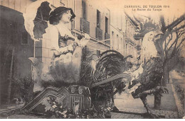 Carnaval De TOULON 1914 - La Reine Du Tango - Très Bon état - Toulon