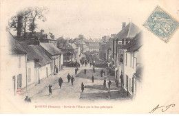 SAINT OUEN - Sortie De L'Usine Par La Rue Principale - Très Bon état - Saint Ouen