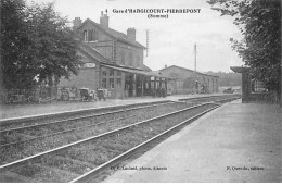 Gare D'HARGICOURT PIERREPONT - Très Bon état - Altri & Non Classificati