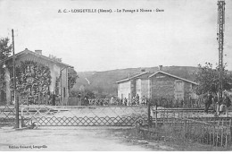 LONGEVILLE - Le Passage à Niveau - Gare - Très Bon état - Otros & Sin Clasificación