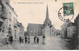 BAZOUGERS - Place De L'Eglise - Très Bon état - Otros & Sin Clasificación