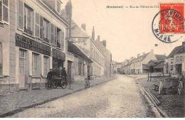 MONTMIRAIL - Rue De L'Hôtel De Ville - Très Bon état - Montmirail