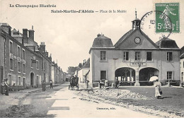 SAINT MARTIN D'ABLOIS - Place De La Mairie - Très Bon état - Otros & Sin Clasificación