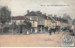 PONTORSON - Avenue De La Gare - Très Bon état - Pontorson