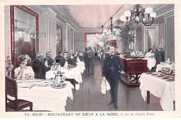 PARIS - Restaurant Du Boeuf à La Mode - Rue De Valois - Très Bon état - Bar, Alberghi, Ristoranti