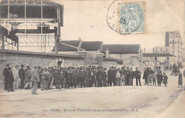 PARIS - Sortie De L'Usine électrique Rue Lecourbe - Très Bon état - District 15