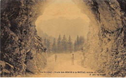 LA CLUSAZ - Route Des Aravis à La Gietiaz - Entrée Du Tunnel - Très Bon état - La Clusaz