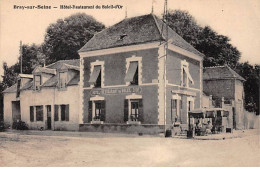 BRAY SUR SEINE - Hôtel Restaurant Du Soleil D'Or - Très Bon état - Bray Sur Seine