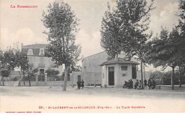 SAINT LAURENT DE LA SALANQUE - La Place Gambetta - Très Bon état - Altri & Non Classificati