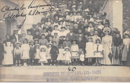 Souvenir De CAPVERN LES BAINS - Carte Photo - Très Bon état - Autres & Non Classés