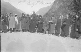 LUZ SAINT SAUVEUR - Sur Le Pont Napoléon 1925 - Carte Photo - Très Bon état - Luz Saint Sauveur