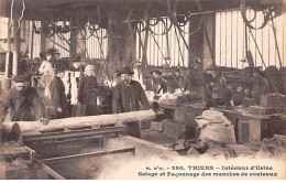 THIERS - Intérieur D'Usine - Sciage Et Façonnage Des Manches De Couteaux - Très Bon état - Thiers