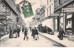 BERCK PLAGE - La Rue Carnot - Très Bon état - Berck
