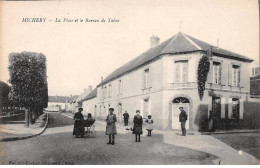 MICHERY - La Place Et Le Bureau De Tabac - Très Bon état - Autres & Non Classés