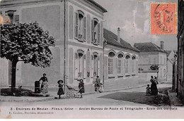 FLINS SUR SEINE - Ancien Bureau De Poste Et Télégraphe - Ecole Des Garçons - Très Bon état - Flins Sur Seine