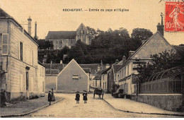 ROCHEFORT - Entrée Du Pays Et L'Eglise - Très Bon état - Autres & Non Classés