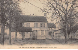 PERDREAUVILLE - Mairie Et Ecole - Très Bon état - Altri & Non Classificati