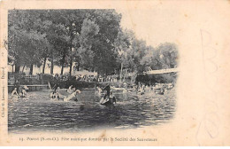 POISSY - Fête Nautique Donnée Par La Société Des Sauveteurs - Très Bon état - Poissy