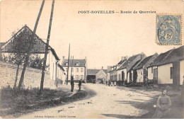 PONT NOYELLES - Route De Querrieu - Très Bon état - Otros & Sin Clasificación
