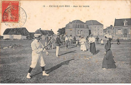 CAYEUX SUR MER - Jeux De Tennis - état - Cayeux Sur Mer