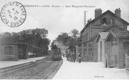 PIERREPONT SUR AVRE - Gare Hargicourt Pierrepont - Très Bon état - Andere & Zonder Classificatie