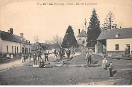 CANDAS - Place - Rue De Valheureux - Très Bon état - Altri & Non Classificati