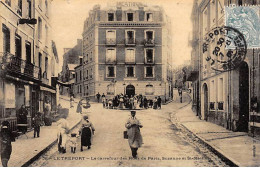 LE TREPORT - Le Carrefour Des Rues De Paris, Suzanne Et Saint Michel - Très Bon état - Le Treport