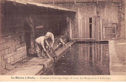 La Bièvre à PARIS - Tanneurs à L'ouvrage - Agle De La Rue Des Marmousets - 6 Août 1904 - Très Bon état - Artisanry In Paris