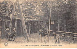 Forêt De FONTAINEBLEAU - Etablissement De La Roche Eponge - Très Bon état - Fontainebleau