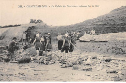 CHATELAILLON - La Falaise Des Boucholeurs Entamée Par La Mer - Très Bon état - Châtelaillon-Plage