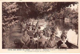 NEMOURS - Hotel Des Bords Du Loing - Les Terrasses Ombragées Au Bord De L'eau - Très Bon état - Nemours