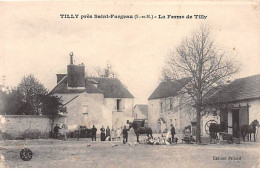 TILLY Près Saint Fargeau - La Ferme De Tilly - état - Autres & Non Classés