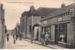 VILLEBLEVIN - La Grande Rue - Très Bon état - Villeblevin