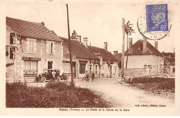 ETAIS - La Poste Et La Route De La Gare - Très Bon état - Other & Unclassified