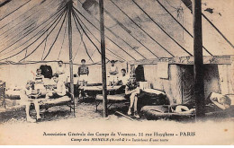 Camp DES MENULS - Intérieur D'une Tente - Association Générale Des Camps De Vacances - Très Bon état - Sonstige & Ohne Zuordnung