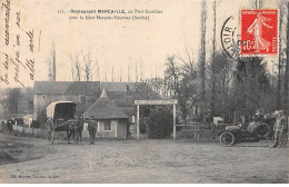 Restaurant MARCAILLE, Au Pont Gauthier Près La Gare MARCON VOUVRAY - Très Bon état - Other & Unclassified