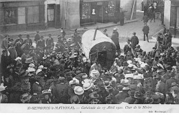SAINT GENGOUX LE NATIONAL - Cavalcade Du 17 Avril 1910 - Char De La Misère - Très Bon état - Other & Unclassified
