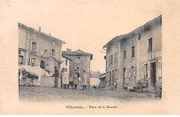 VILLECHENEVE - Place De La Bascule - Très Bon état - Andere & Zonder Classificatie