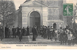 PONTCARRE - Sortie De La Messe De Saint Hubert - Très Bon état - Otros & Sin Clasificación