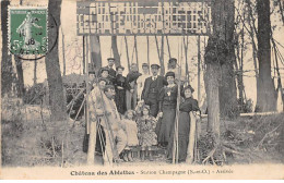 Château Des Ablettes - Station CHAMPAGNE - Arrivée - Très Bon état - Champagne Sur Seine