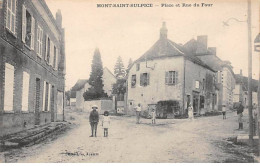 MONT SAINT SULPICE - Place Et Rue Du Four - Très Bon état - Autres & Non Classés